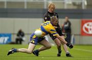 22 August 2004; Gary Maye, Sligo, in action against David Russell, Clare. Tommy Murphy Cup Final, Clare v Sligo, Croke Park, Dublin. Picture credit; Damien Eagers / SPORTSFILE