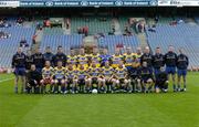 22 August 2004; The Clare squad. Tommy Murphy Cup Final, Clare v Sligo, Croke Park, Dublin. Picture credit; Ray McManus / SPORTSFILE