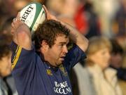 20 August 2004; Gavin Hickie, Leinster Rugby. Leinster Pre-Season Friendly 2004-2005, Leinster Rugby v Worcester Rugby, Castle Avenue, Dublin. Picture credit; Matt Browne / SPORTSFILE