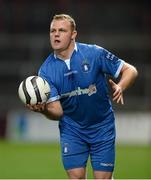 24 September 2013; Robbie Williams, Limerick FC, prepares to take a throw-in. Airtricity League Premier Division, Limerick FC v Shamrock Rovers, Thomond Park, Limerick. Picture credit: Diarmuid Greene / SPORTSFILE
