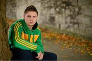 26 September 2013; Middleweight boxer Jason Quigley at the Ireland Team Announcement for AIBA World Boxing Championships, National Stadium, Dublin. Photo by Sportsfile