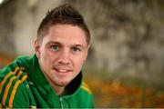 26 September 2013; Middleweight boxer Jason Quigley at the Ireland Team Announcement for AIBA World Boxing Championships, National Stadium, Dublin. Photo by Sportsfile