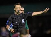 26 September 2013; Referee Neil Doyle. Airtricity League Premier Division, Bray Wanderers v St. Patrick's Athletic, Carlisle Grounds, Bray, Co. Wicklow. Picture credit: Matt Browne / SPORTSFILE