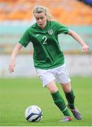 26 September 2013; Shauna Newman, Republic of Ireland. UEFA Women’s U19 First Qualifying Round Group 2, Republic of Ireland v Denmark, Tolka Park, Dublin. Picture credit: Pat Murphy / SPORTSFILE