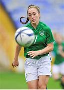 26 September 2013; Amy O'Connor, Republic of Ireland. UEFA Women’s U19 First Qualifying Round Group 2, Republic of Ireland v Denmark, Tolka Park, Dublin. Picture credit: Pat Murphy / SPORTSFILE