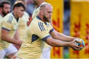 19 October 2024; Jeremy Loughman of Munster warms up before the United Rugby Championship match between DHL Stormers and Munster at DHL Stadium in Cape Town, South Africa. Photo by Shaun Roy/Sportsfile