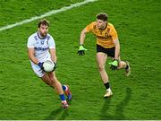 19 October 2024; Aidan O’Shea of Connacht in action against Eoin McEvoy of Ulster during the Allianz GAA Football Interprovincial Championship Final match between Connacht and Ulster at Croke Park in Dublin. Photo by Piaras Ó Mídheach/Sportsfile