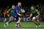 19 October 2024; RG Snyman of Leinster in action against Sean O’Brien of Connacht, right, during the United Rugby Championship match between Connacht and Leinster at Dexcom Stadium in Galway. Photo by Seb Daly/Sportsfile