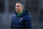 19 October 2024; Leinster manager Dessie Dolan before the Allianz GAA Football Interprovincial Championship Shield Final match between Leinster and Munster at Croke Park in Dublin. Photo by Stephen Marken/Sportsfile