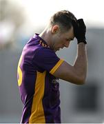20 October 2024; Paul Mannion of Kilmacud Crokes reacts after a missed chance during the Dublin County Senior Club Football Championship final match between Cuala and Kilmacud Crokes at Parnell Park in Dublin. Photo by Daire Brennan/Sportsfile