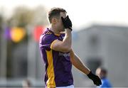 20 October 2024; Paul Mannion of Kilmacud Crokes reacts after a missed chance during the Dublin County Senior Club Football Championship final match between Cuala and Kilmacud Crokes at Parnell Park in Dublin. Photo by Daire Brennan/Sportsfile