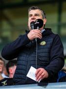 20 October 2024; Offaly County Board chairman Michael Duignan after the Offaly County Senior Club Hurling Championship final match between Kilcormac-Killoughey and Ballinamere at Glenisk O'Connor Park in Tullamore, Offaly. Photo by Tom Beary/Sportsfile