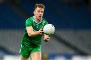 19 October 2024; Sean Bugler of Leinster during the Allianz GAA Football Interprovincial Championship Shield Final match between Leinster and Munster at Croke Park in Dublin. Photo by Shauna Clinton/Sportsfile