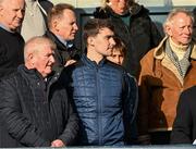 20 October 2024; Minister for Finance Jack Chambers TD after the Dublin County Senior Club Football Championship final match between Cuala and Kilmacud Crokes at Parnell Park in Dublin. Photo by Daire Brennan/Sportsfile