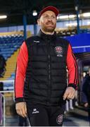 25 October 2024; Bohemians assistant manager Stephen O'Donnell before the SSE Airtricity Men's Premier Division match between Waterford and Bohemians at the Regional Sports Centre in Waterford. Photo by Michael P Ryan/Sportsfile