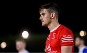 25 October 2024; Daire Gallagher of Trillick before the Tyrone County Senior Club Football Championship final match between Errigal Ciarán and Trillick at O'Neills Healy Park in Omagh, Tyrone. Photo by Ramsey Cardy/Sportsfile