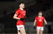 25 October 2024; Lee Brennan of Trillick during the Tyrone County Senior Club Football Championship final match between Errigal Ciarán and Trillick at O'Neills Healy Park in Omagh, Tyrone. Photo by Ramsey Cardy/Sportsfile