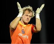25 October 2024; Bohemians goalkeeper James Talbot after the SSE Airtricity Men's Premier Division match between Waterford and Bohemians at the Regional Sports Centre in Waterford. Photo by Michael P Ryan/Sportsfile