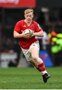 26 October 2024; Ethan Coughlan of Munster in action during the United Rugby Championship match between Hollywoodbets Sharks and Munster at Hollywoodbets Kings Park in Durban, South Africa. Photo by Shaun Roy/Sportsfile