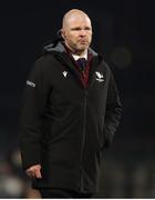 26 October 2024; Connacht head coach Pete Wilkins before the United Rugby Championship match between Connacht and Dragons at Dexcom Stadium in Galway. Photo by Michael P Ryan/Sportsfile