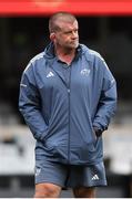 26 October 2024; Munster coach Graham Rowntree during the United Rugby Championship match between Hollywoodbets Sharks and Munster at Hollywoodbets Kings Park in Durban, South Africa. Photo by Shaun Roy/Sportsfile