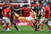 26 October 2024; Mike Haley of Munster in action during the United Rugby Championship match between Hollywoodbets Sharks and Munster at Hollywoodbets Kings Park in Durban, South Africa. Photo by Shaun Roy/Sportsfile