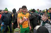 27 October 2024; Kieran Molloy of Corofin celebrates after the Galway County Senior Club Football Championship final match between Moycullen and Corofin at Tuam Stadium in Galway. Photo by Ray Ryan/Sportsfile