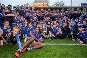 27 October 2024; Thomastown players celebrate with the cup after the Kilkenny County Senior Club Hurling Championship final match between O’Loughlin Gaels and Thomastown at UPMC Nowlan Park in Kilkenny. Photo by Michael P Ryan/Sportsfile