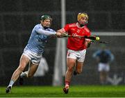 27 October 2024; JJ Carey of Na Piarsaigh is tackled by William O'Donoghue of Na Piarsaigh during the Limerick County Senior Club Hurling Championship final match between Na Piarsaigh and Doon at TUS Gaelic Grounds in Limerick. Photo by Ray McManus/Sportsfile