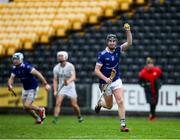 27 October 2024; Robbie Donnelly of Thomastown celebrates at the final whistle during the Kilkenny County Senior Club Hurling Championship final match between O’Loughlin Gaels and Thomastown at UPMC Nowlan Park in Kilkenny. Photo by Michael P Ryan/Sportsfile