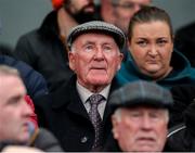 27 October 2024; Former Kilkenny hurler Eddie Keher looks on during the Kilkenny County Senior Club Hurling Championship final match between O’Loughlin Gaels and Thomastown at UPMC Nowlan Park in Kilkenny. Photo by Michael P Ryan/Sportsfile