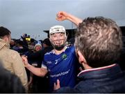 27 October 2024; Ned Kirwan of Thomastown celebrates after the Kilkenny County Senior Club Hurling Championship final match between O’Loughlin Gaels and Thomastown at UPMC Nowlan Park in Kilkenny. Photo by Michael P Ryan/Sportsfile