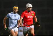 27 October 2024; Pat Ryan of Doon in action against Tommy Grimes of Na Piarsaigh  during the Limerick County Senior Club Hurling Championship final match between Na Piarsaigh and Doon at TUS Gaelic Grounds in Limerick. Photo by Ray McManus/Sportsfile
