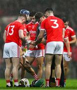 27 October 2024; Doon players make last minute preperations before the Limerick County Senior Club Hurling Championship final match between Na Piarsaigh and Doon at TUS Gaelic Grounds in Limerick. Photo by Ray McManus/Sportsfile
