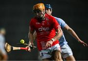 27 October 2024; Adam English of Doon on his way to score his side's 12th point, in the 41st minute, during the Limerick County Senior Club Hurling Championship final match between Na Piarsaigh and Doon at TUS Gaelic Grounds in Limerick. Photo by Ray McManus/Sportsfile
