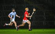 27 October 2024; Adam English of Doon races clear of Peter Casey of Na Piarsaigh during the Limerick County Senior Club Hurling Championship final match between Na Piarsaigh and Doon at TUS Gaelic Grounds in Limerick. Photo by Ray McManus/Sportsfile
