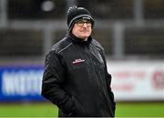 27 October 2024; Glen manager Malachy O'Rourke before the Derry County Senior Club Football Championship final match between Glen and Newbridge at Celtic Park in Derry. Photo by Oliver McVeigh/Sportsfile