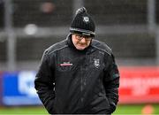 27 October 2024; Glen manager Malachy O'Rourke before the Derry County Senior Club Football Championship final match between Glen and Newbridge at Celtic Park in Derry. Photo by Oliver McVeigh/Sportsfile