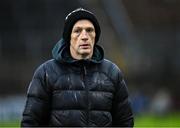 27 October 2024; Newbridge manager Gary Hetherington before the Derry County Senior Club Football Championship final match between Glen and Newbridge at Celtic Park in Derry. Photo by Oliver McVeigh/Sportsfile