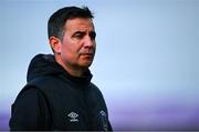 28 October 2024; Athlone Town manager Dario Castelo before the SSE Airtricity Men's First Division Play-Off semi-final second leg match between Wexford and Athlone Town at Ferrycarrig Park in Wexford. Photo by Shauna Clinton/Sportsfile