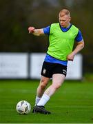 28 October 2024; Aaron Connolly of Athlone Town warms up before the SSE Airtricity Men's First Division Play-Off semi-final second leg match between Wexford and Athlone Town at Ferrycarrig Park in Wexford. Photo by Shauna Clinton/Sportsfile