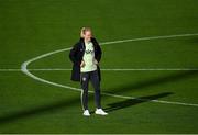 28 October 2024; Diane Caldwell during a Republic of Ireland women's training session at Tallaght Stadium in Dublin. Photo by Stephen McCarthy/Sportsfile