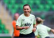 28 October 2024; Katie McCabe during a Republic of Ireland women's training session at Tallaght Stadium in Dublin. Photo by Stephen McCarthy/Sportsfile