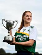 28 October 2024; Kelley Comerford of Muckalee poses for a portrait at the AIB Leinster LGFA Club Finals’ Captains’ Day at Wineport Lodge in Westmeath. Photo by Tyler Miller/Sportsfile