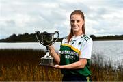 28 October 2024; Kelley Comerford of Muckalee poses for a portrait at the AIB Leinster LGFA Club Finals’ Captains’ Day at Wineport Lodge in Westmeath. Photo by Tyler Miller/Sportsfile