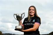 28 October 2024; Geri Rose O'Connor of Baile Dubh Tire poses for a portrait at the AIB Leinster LGFA Club Finals’ Captains’ Day at Wineport Lodge in Westmeath. Photo by Tyler Miller/Sportsfile