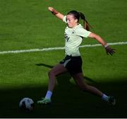 28 October 2024; Abbie Larkin during a Republic of Ireland women's training session at Tallaght Stadium in Dublin. Photo by Stephen McCarthy/Sportsfile