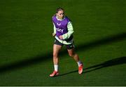 28 October 2024; Izzy Atkinson during a Republic of Ireland women's training session at Tallaght Stadium in Dublin. Photo by Stephen McCarthy/Sportsfile
