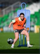 28 October 2024; Tyler Toland during a Republic of Ireland women's training session at Tallaght Stadium in Dublin. Photo by Stephen McCarthy/Sportsfile
