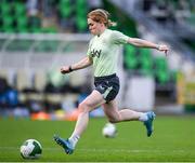28 October 2024; Aoife Mannion during a Republic of Ireland women's training session at Tallaght Stadium in Dublin. Photo by Stephen McCarthy/Sportsfile